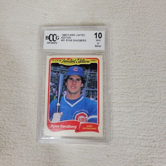 Baseball Cards Lot BCCG EGS Beckett Mint 1989 1990 1987 1985 Gem Jackson Bonds - Picture 12 of 13